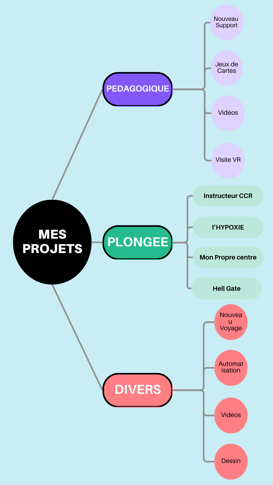 Projets - Pédagogie Jeux de cartes, Plongée Instructeur CCR, Hypoxie, Hell gate